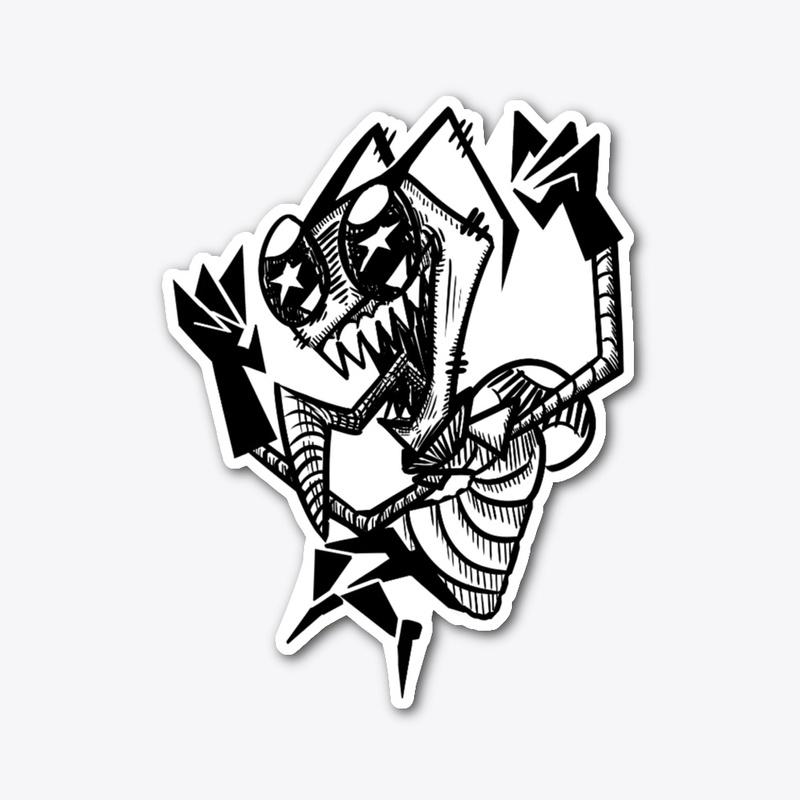 Zim Sticker